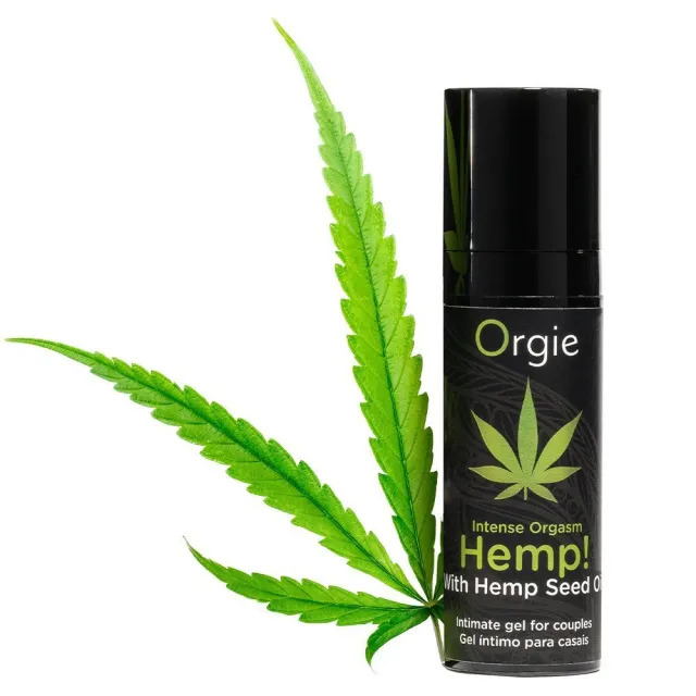 Рідкий вібратор Orgie Intense Orgasm Hemp!, 15 мл