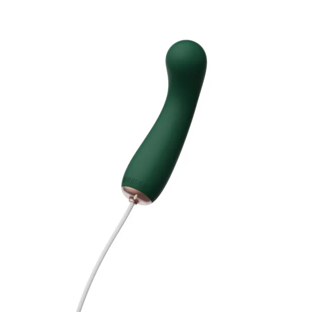 Вибратор Qingnan No.1 Super Soft G-spot, 13,2 см (зеленый)