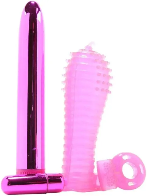 Набор секс-игрушек Classix Ultimate Pleasure Couple’s Kit, 4 шт (розовый)