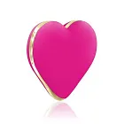 Вібратор Rianne S Heart Vibe, 5,5 см (фуксія)