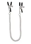 Зажимы для сосков Taboom Adjustable Clamps with Chain (серебристый)