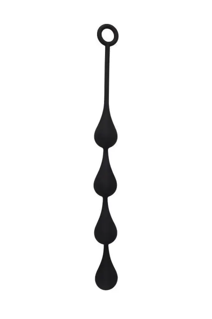 Анальний ланцюжок Chisa Black Mont Anal Penetrator M, 44 см (чорний)
