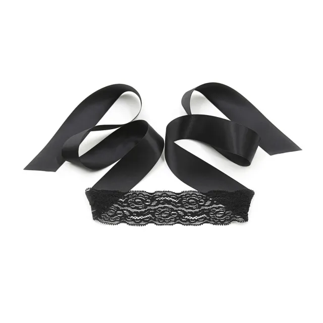 Crushious Lace Me Up - Zestaw do bondage, Czarny