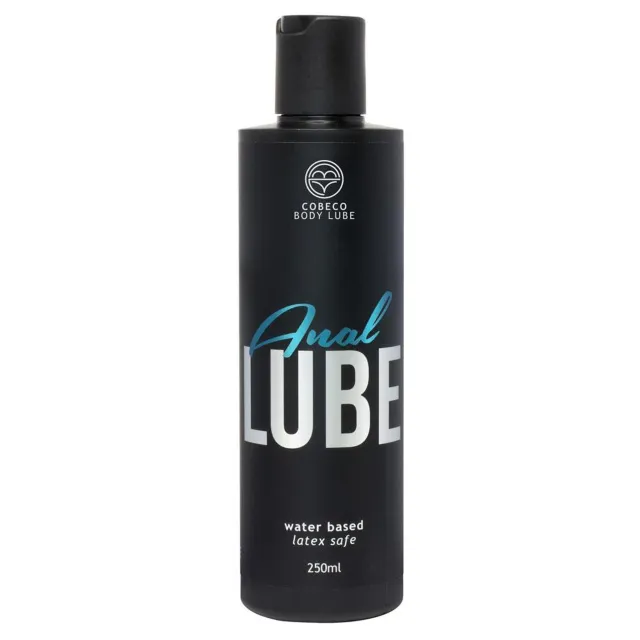 Cobeco Cbl Anal Lube - Lubrykant na bazie wody, Bezzapachowy, 250 ml
