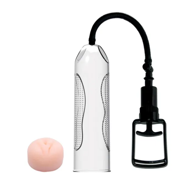 BAILE Penis Enlargement System - Pompka do penisa, Przezroczysty, 24.5 cm