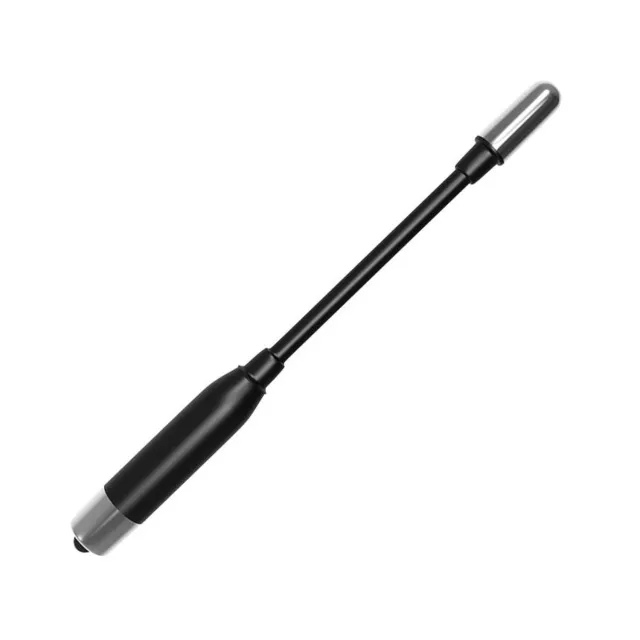 Вибромассажер Baile Microphone, 21 см (черный)