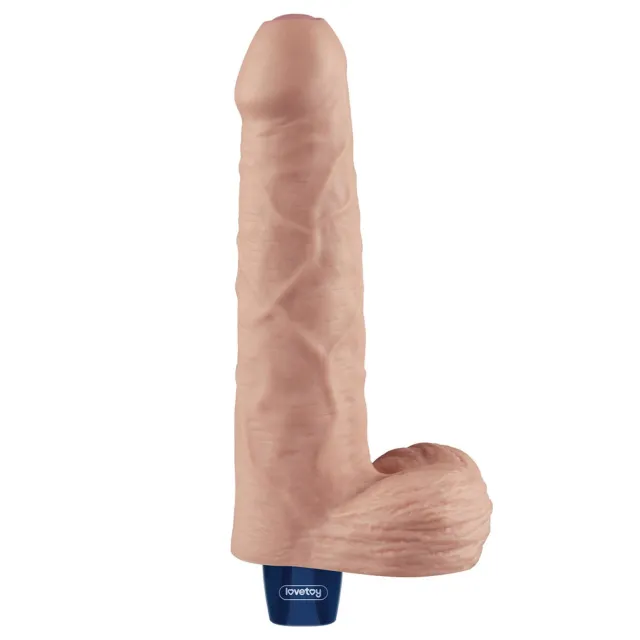 Вібратор Lovetoy Real Softee 9", 23 см (тілесний)