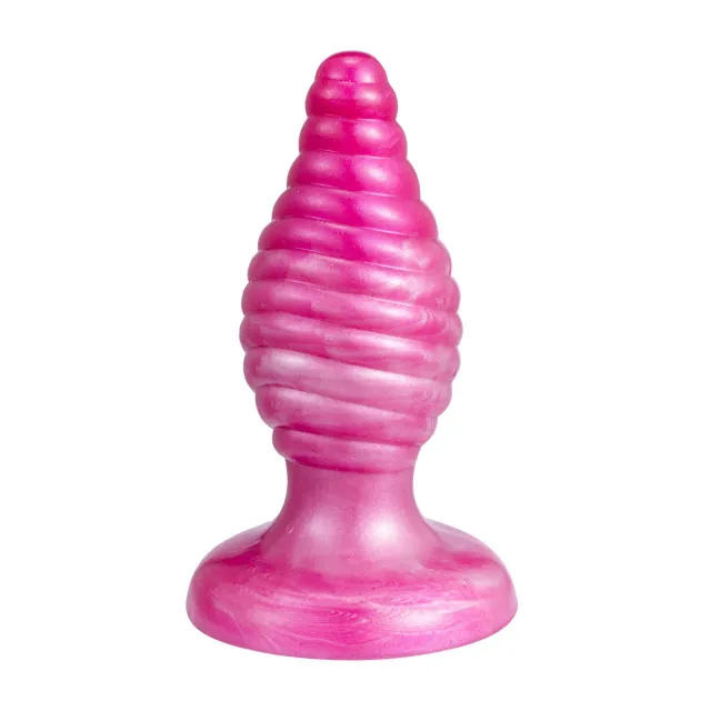 Silexd Cherry Plug - Korek analny, Różowy, 9.2 cm, M