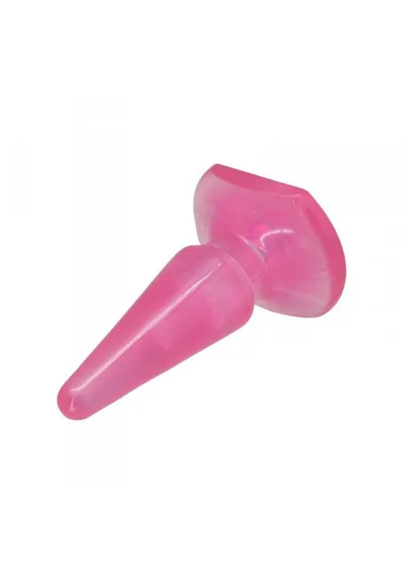 Анальная пробка Toyz4lovers Jelly Probe Plug, 10,2 см (розовый)