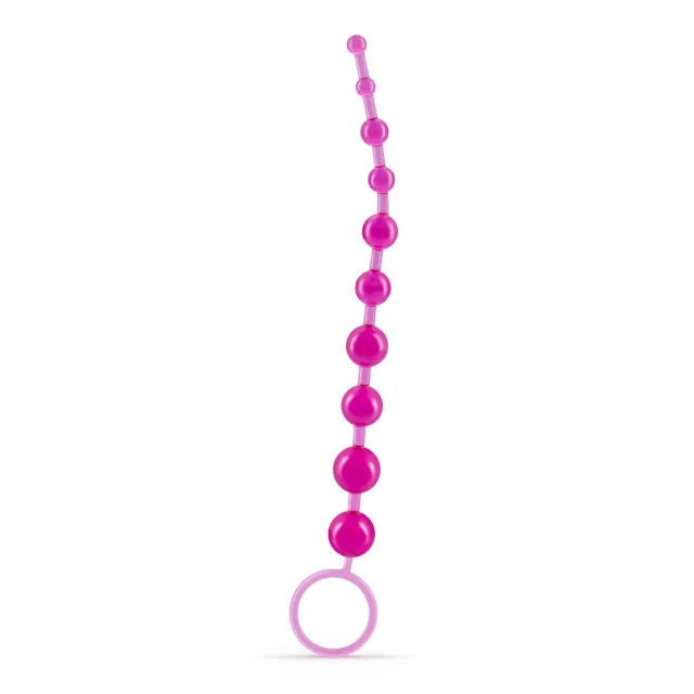 Анальная цепочка Crushious Bead Anal, 33 см (розовый)