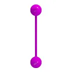 Вагінальні кульки Pretty Love Kegel Ball III, 18,6 см (фіолетовий)