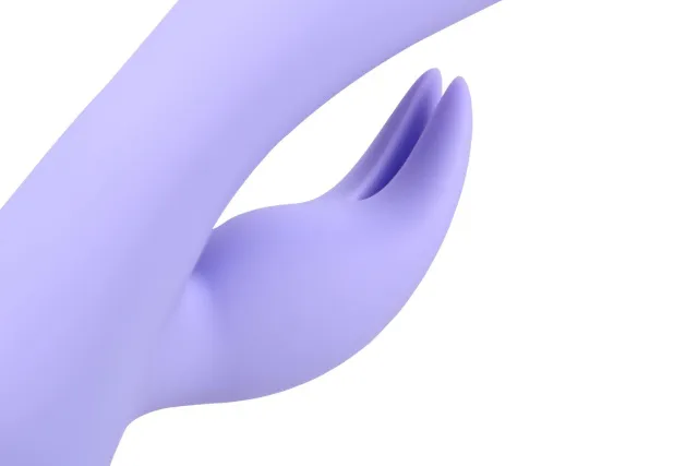 Вібратор-кролик Loveline Digital Lavender, 20 см (бузковий)
