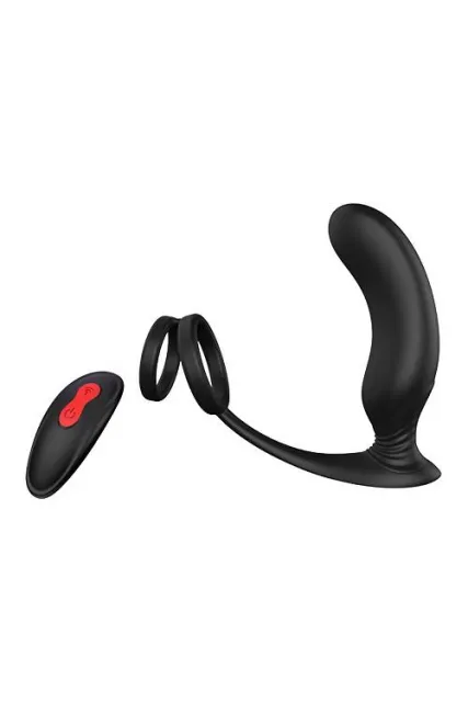 Стимулятор простаты Dream Toys Cheeky Love Remote P-Pleaser, 13.4 см (черный)