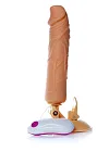 Boss Series Mr. Perfect Vibration - Wibrator z przyssawką, W kolorze cielistym, 19 cm