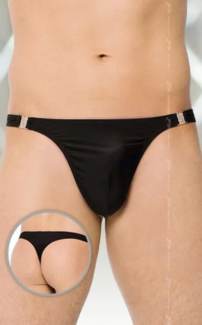 Мужские стринги Softline Thong 4432, L (черный)