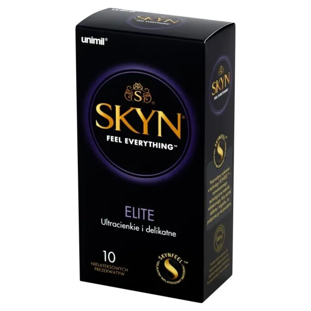 Презервативи тонкі Skyn Elite безлатексні, 10 шт.