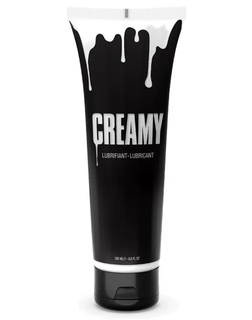 Creamy Creamy Cum - Lubrykant na bazie hybrydowej, Bezzapachowy, 250 ml