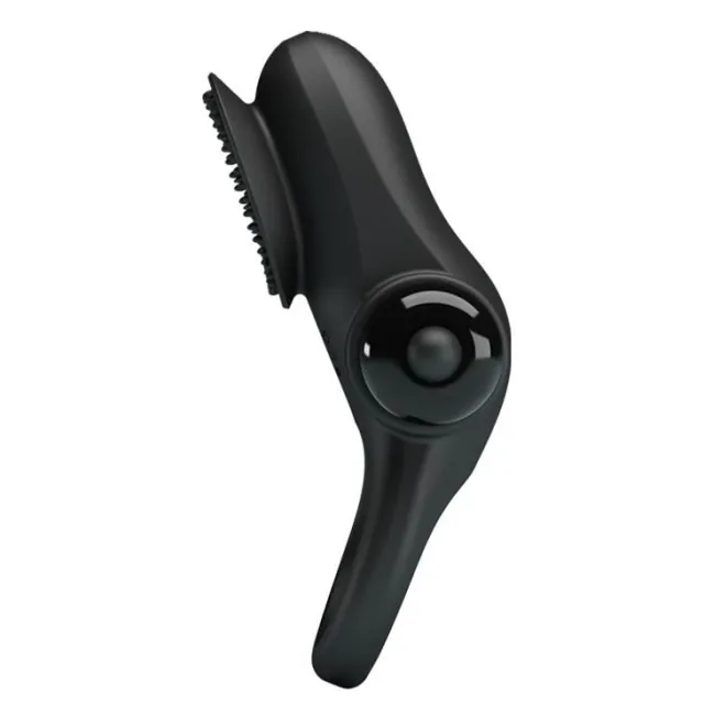 Ерекційне кільце Pretty Love Vibrant Penis Ring II, 8,6 см (чорний)