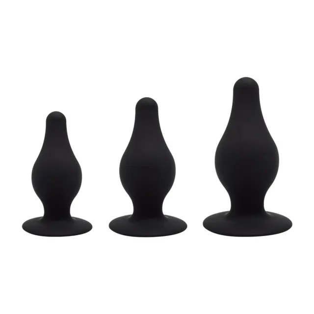 Набор анальных пробок Orion SilexD Silicone Plug Kit, 3 шт