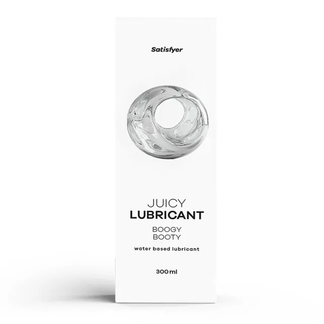 Satisfyer Boogy Booty - Lubrykant analny na bazie wody, Bezzapachowy, 300 ml