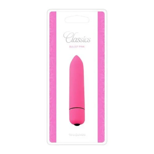Мини-вибратор Toyz4lovers Bullet Classics, 9 см (розовый)