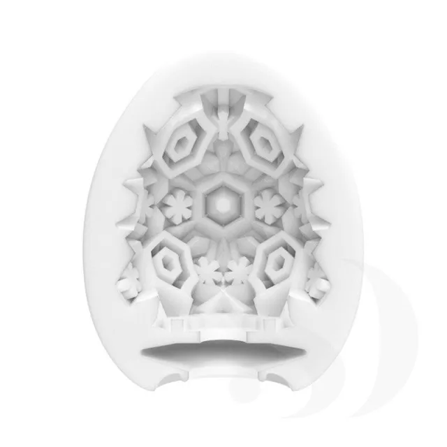 Мастурбатор яйце Tenga Egg Snow Crystal (білий)