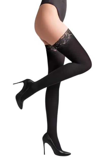 Чулки Gabriella Calze Classic Microfibre, M/L (черный)