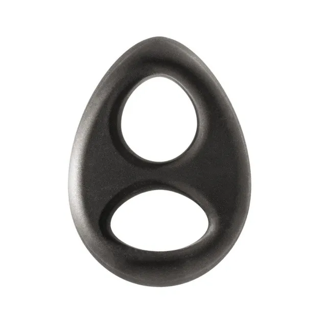 Эрекционное кольцо Double Cockring Mike, 6.5 см (черный)