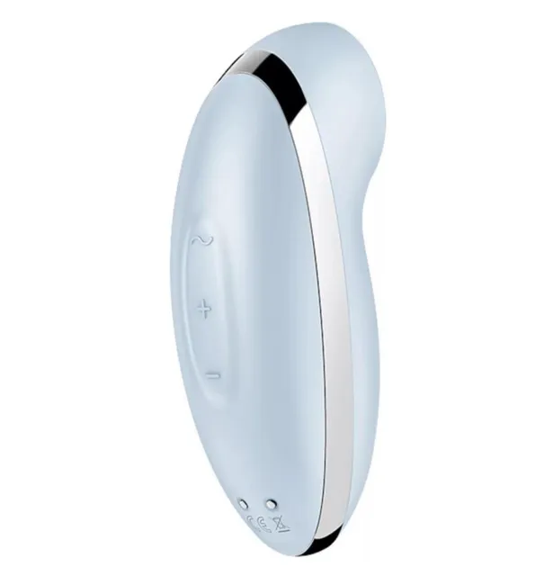 Вибратор для клитора Satisfyer Tap Climax 2 (голубой)