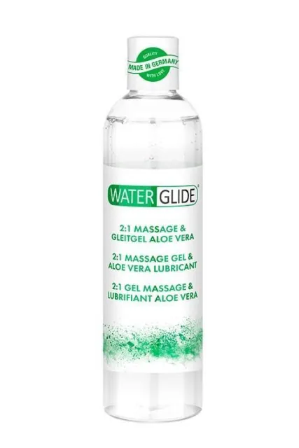 Інтимний гель Waterglide Massage & Lubricant Aloe Vera, 300 мл