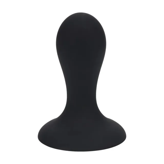 Анальная пробка Levelz Single Rattle Liquid, 8.5 см (черный)