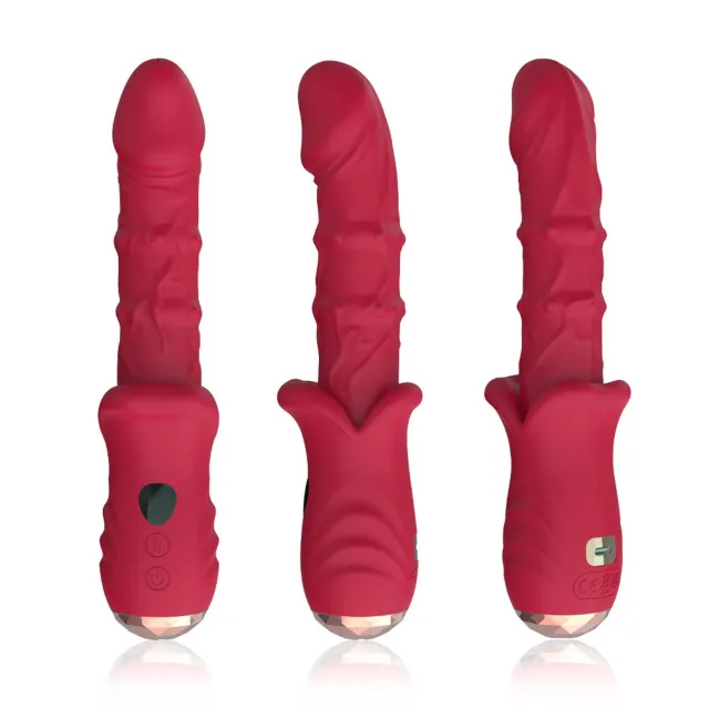 Вібратор B - Series Joy Dick Red, 21.7 см (червоний)