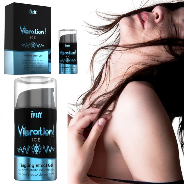 Жидкий вибратор Intt Vibration Ice мята, 15 мл