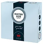 Mister Size 60 - Prezerwatywy, Przezroczysty, Bezzapachowy, 19, 3 cm