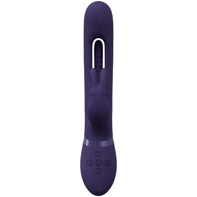 Вибратор-кролик Vive Mika G-Spot, 23.2 см (фиолетовый)