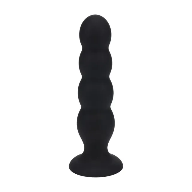 Shots Quad Rattle Liquid - Korek analny, Czarny, 16.5 cm, XL