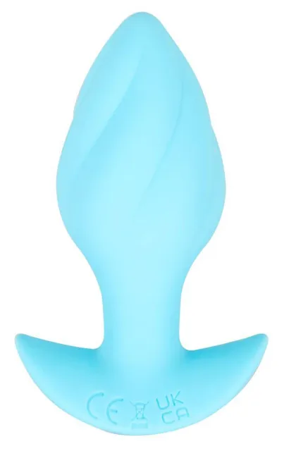 Анальная пробка Cuties Mini Butt Plug, 8 см (голубой)