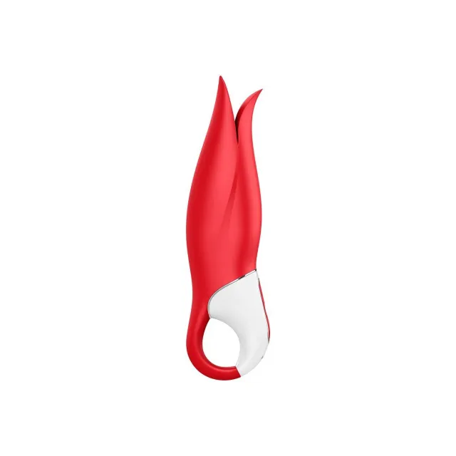 Вибратор Satisfyer Power Flower, 18,8 см (красный)
