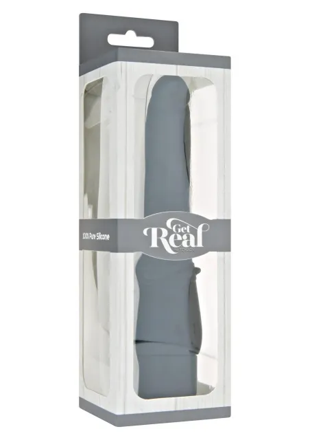 Вибратор ToyJoy Classic Smooth, 20.9 см (черный)