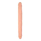 BAILE Double Donges - Dwustronny dildo B, W kolorze cielistym, 36 cm