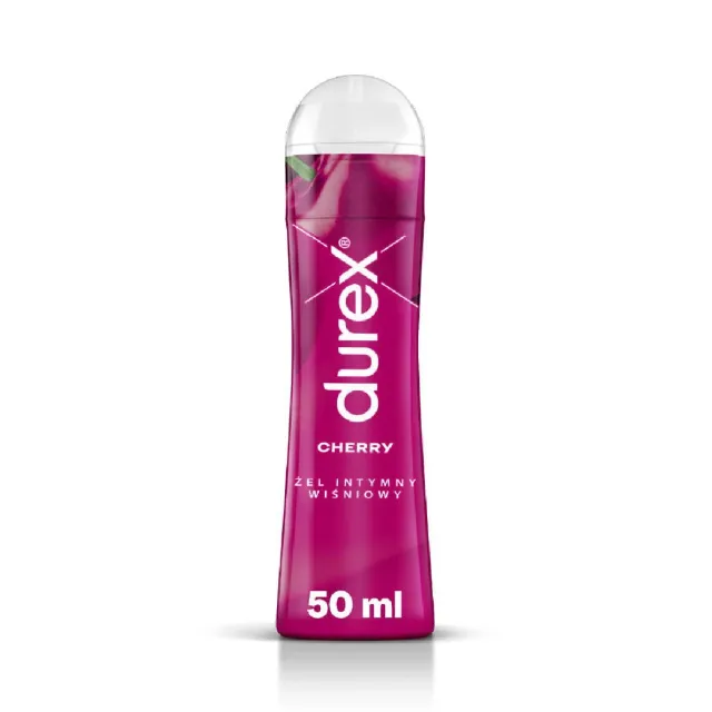 Лубрикант на водной основе Durex Cherry, 50 мл