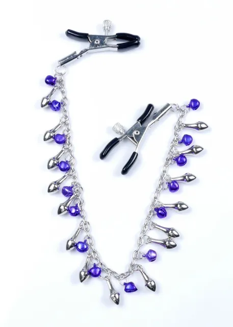 Зажимы для сосков Fetish B-Series Exclusive Nipple Clamps No.2 (серебристый)