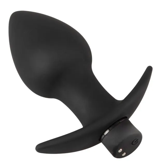 Black Velvets Vibrating Butt plugs in 3 s -, Czarny, 9.7 cm