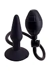 Надувна анальна пробка Seven Creations Inflatable Butt, 12,5х3,5 см