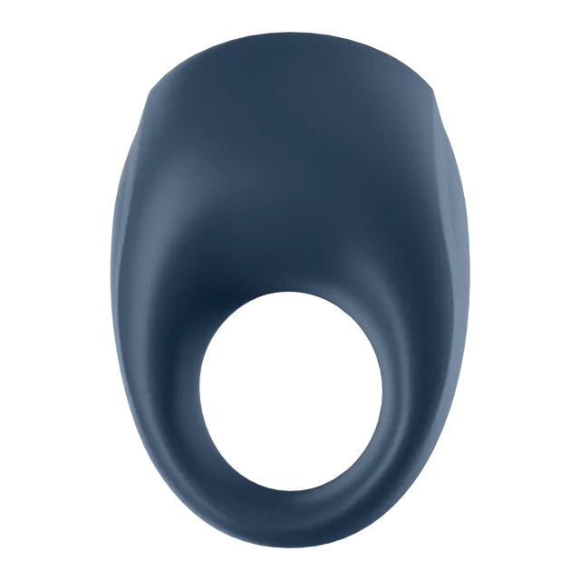 Эрекционное кольцо Satisfyer Strong One Ring Vibrator, 7,4 см (синий)