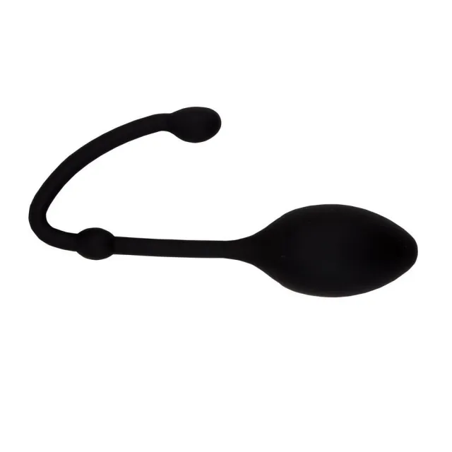 Black Mont Velvet kiss iOrgasm-Black - Kulki gejszy, Czarny, 5 cm
