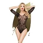 Боди Penthouse Lingerie Midnight Visit, XL (черный)