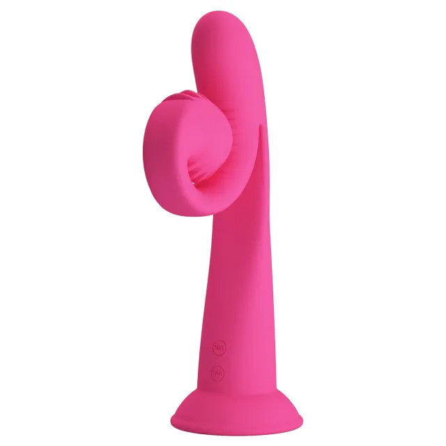 Вибратор Pretty Love Love Romance Selma Snail, 20 см (розовый)