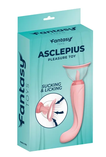 Вибратор Fantasy Asclepius 4-in-1 Multifunction Vibrator (розовый)