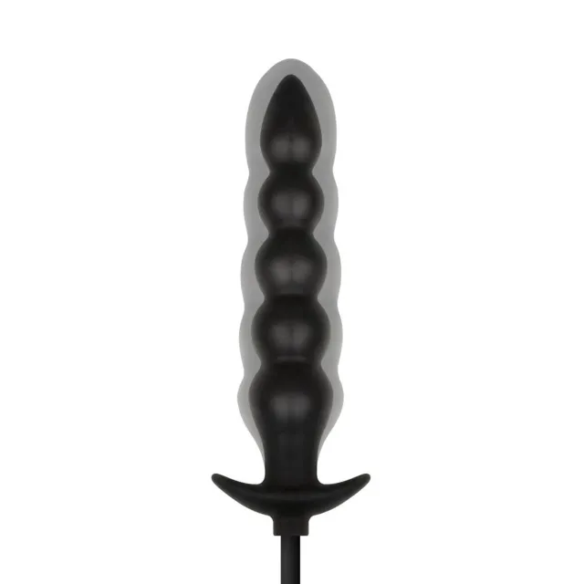 Анальная пробка EasyToys Anal Collection, 20 см (черный)